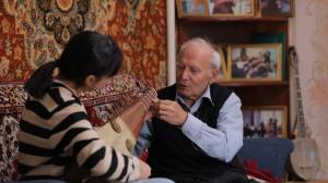 Art of crafting and playing rubab/rabab