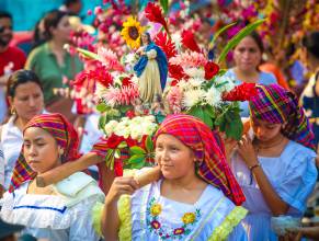 The Confraternity of flowers and palms