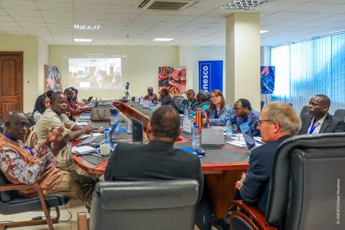 Les points focaux d’Afrique centrale réunis à Yaoundé pour un atelier régional de renforcement des capacités en octobre 2023.