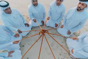 Al Ahalla, a living performing art in the United Arab Emirates