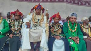 The zaffa in the traditional wedding