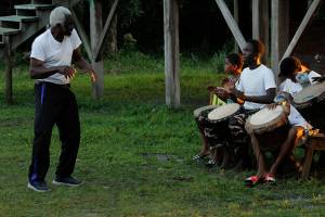 Christmas Bram and Sambai of Gales Point Manatee, Belize
