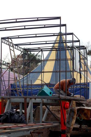 Family tradition circus in Chile