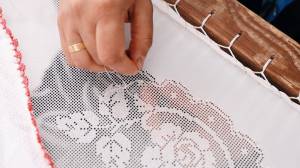 Antep İşi, drawn thread embroidery of Gaziantep