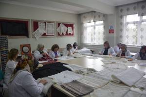Antep İşi, drawn thread embroidery of Gaziantep
