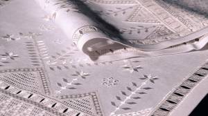 Antep İşi, drawn thread embroidery of Gaziantep