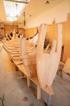 Moliceiro boat: naval carpentry art of the Aveiro region