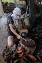 The practice of making Asin Tibuok, the artisanal sea salt of the Boholano of Bohol Island, Philippines
