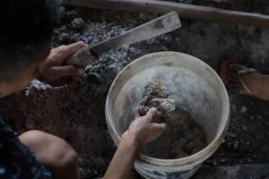 The practice of making Asin Tibuok, the artisanal sea salt of the Boholano of Bohol Island, Philippines