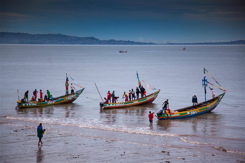 West Africa, the beaches of Yongoro in front of Freetown