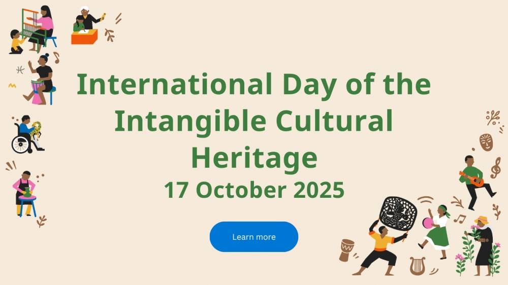 Poster International Day of the Intangible Cultural Heritage